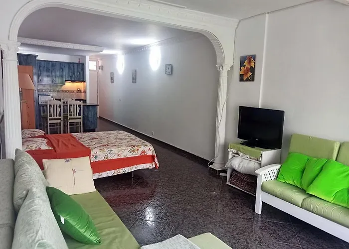 In The South Of Tenerife In The Apartment Costa Del Silencio