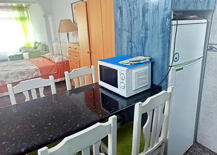 In The South Of Tenerife In The Apartment